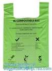 주방 쓰레기 수집 미생물에 의해 분해된 식품 쓰레기백  / 퇴비화 가능 쓰레기 봉투