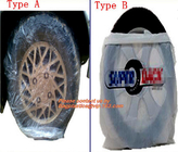 아주 튼튼하 바퀴 마스커 타이어 저장 백, 롤 타이어 저장 위의 버릴 수 있는 타이어 가방